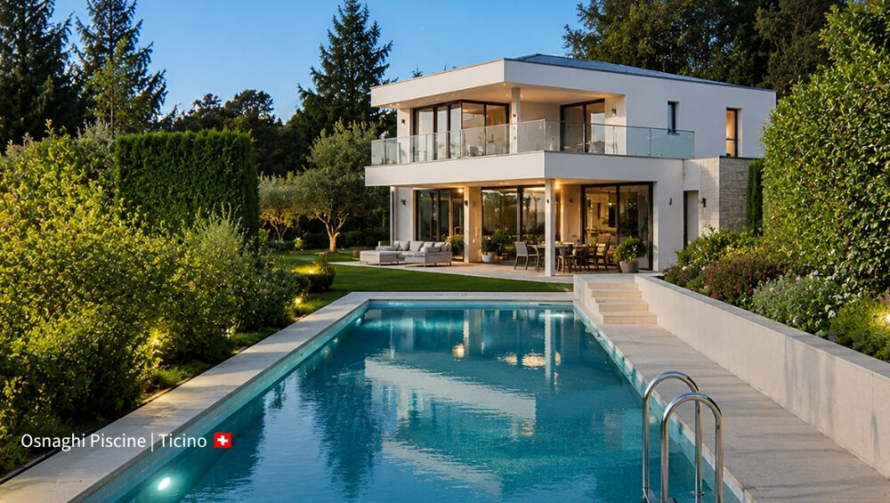 Piscine interrate in Ticino materiali e soluzioni adatte al clima svizzero