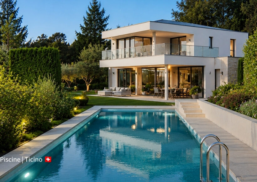 Piscine interrate in Ticino materiali e soluzioni adatte al clima svizzero
